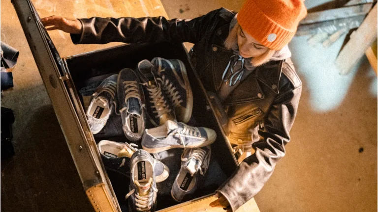 GOLDEN GOOSE｜Remake Denim Sneakers